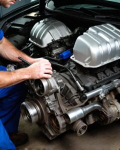 Professionelle LKW Motorreparatur und Instandsetzung bei Certus Truckcenter in Bodenheim bei Mainz.